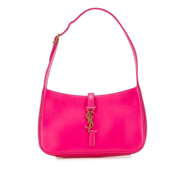 Pre-Loved Saint Laurent Smooth Leather Le 5 a 7 Shoulder Bag - Picture 1 of 12